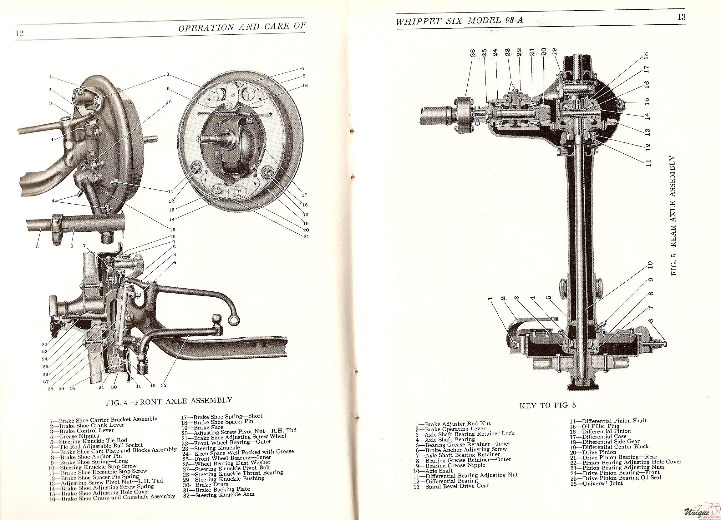 1929 Whippet Operator Manual Page 7